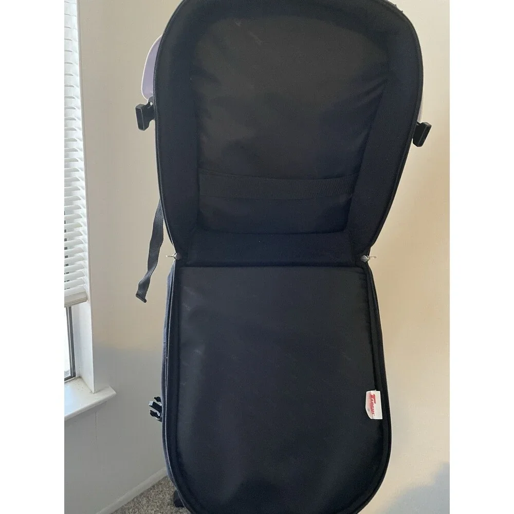 Vintage Targus Laptop Bag Backpack Black Padded Many Pocket CDB1 Great Condition